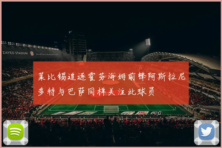 莱比锡追逐霍芬海姆前锋阿斯拉尼多特与巴萨同样关注此球员